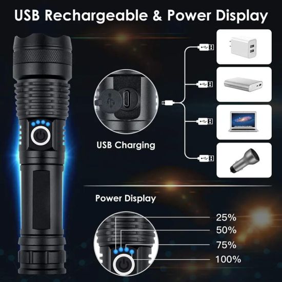 Heavy Duty Tactical LED Torch